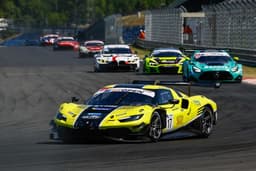 Lebbon-Emson take maiden win with the Elite Motorsport Ferrari in all-British podium