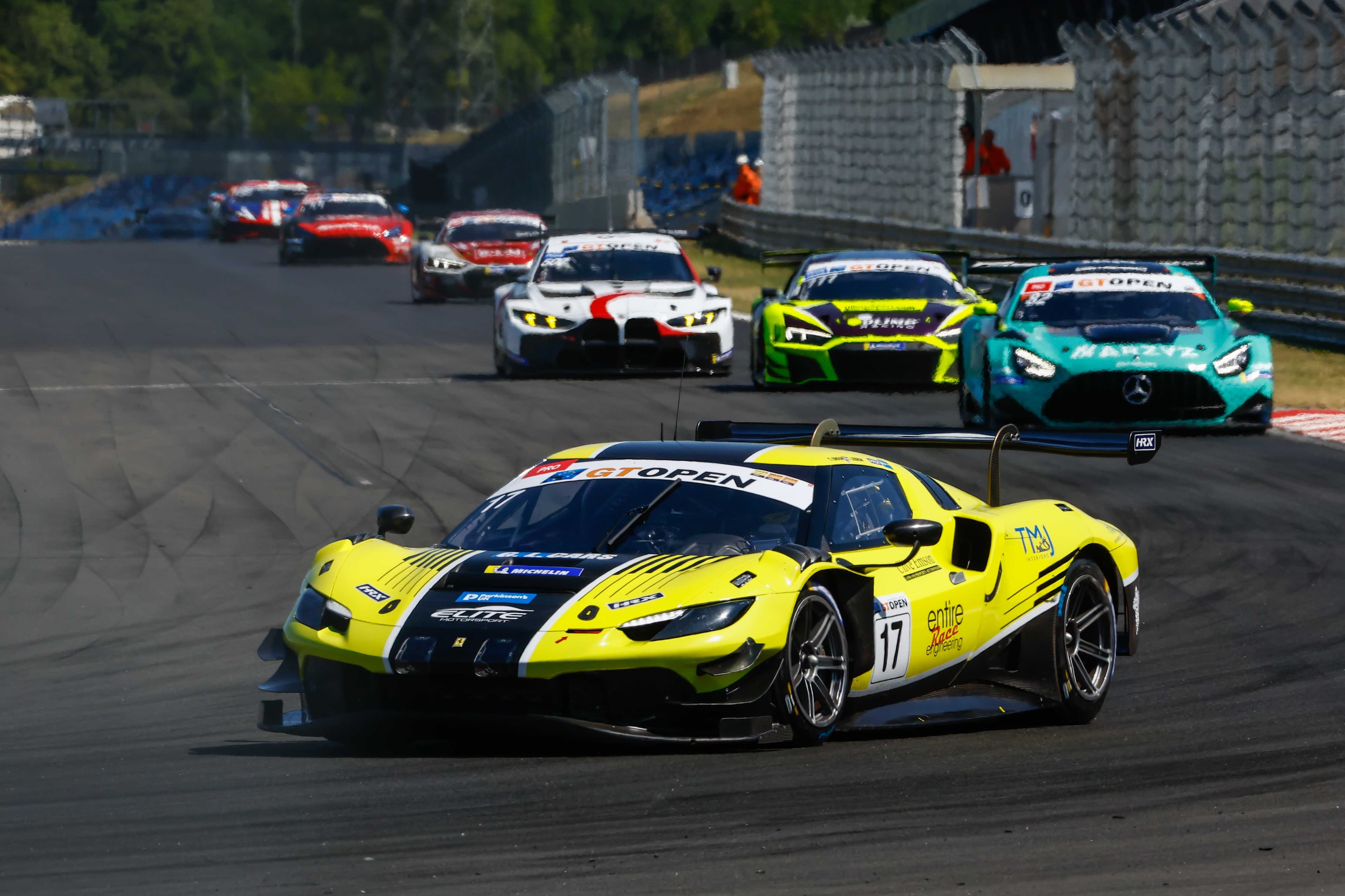 Lebbon-Emson take maiden win with the Elite Motorsport Ferrari in all-British podium