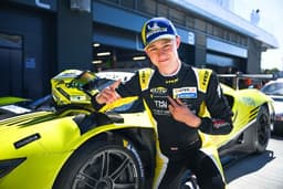 Maiden pole for Tom Lebbon and the Elite Motorsport Ferrari