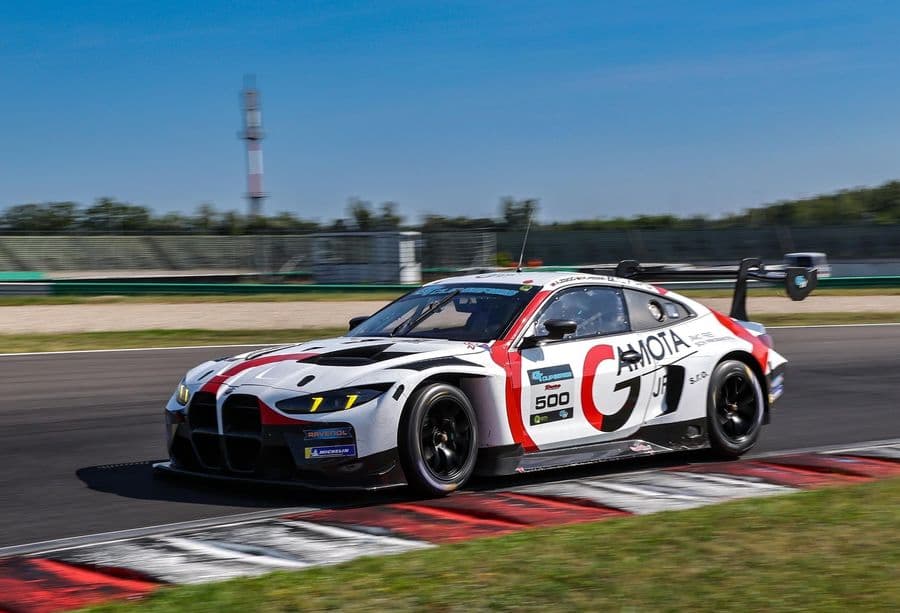 Racing Trevor at the Hungaroring with a BMW M4 for Zsigo-Hesse